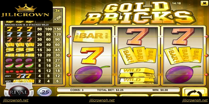 Lucky Goldbricks Slot Key Features