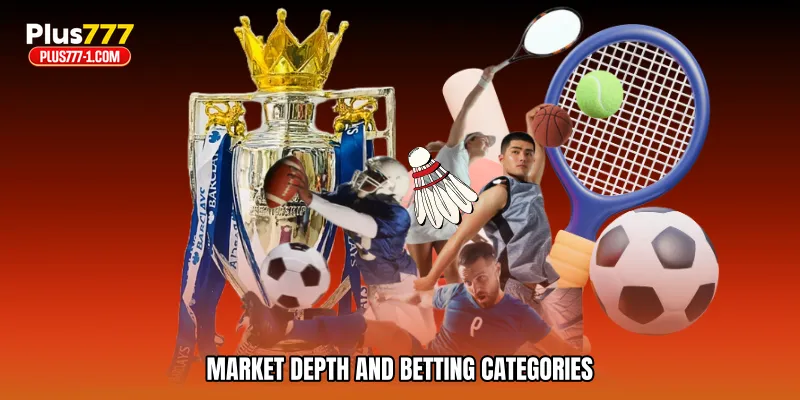 Market depth and betting categories